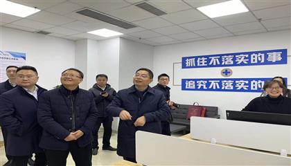 市委常委、組織部部長張鵬飛一行慰問遂寧遂星公司籌備組員工